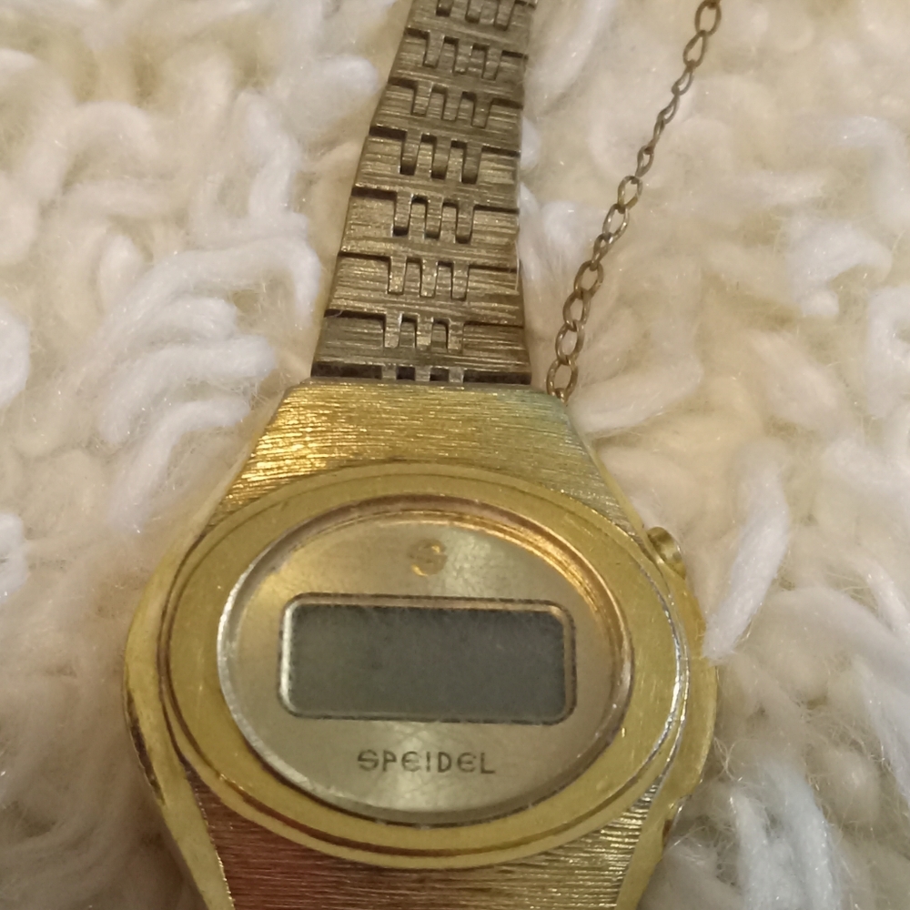 Gold Digital Watch - Picture 2 of 12